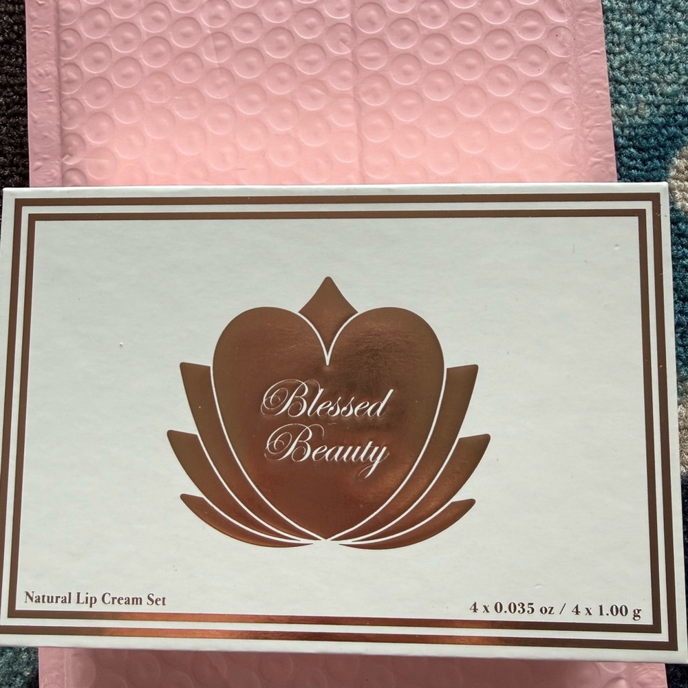 Natural Lip Cream Set - Gold
